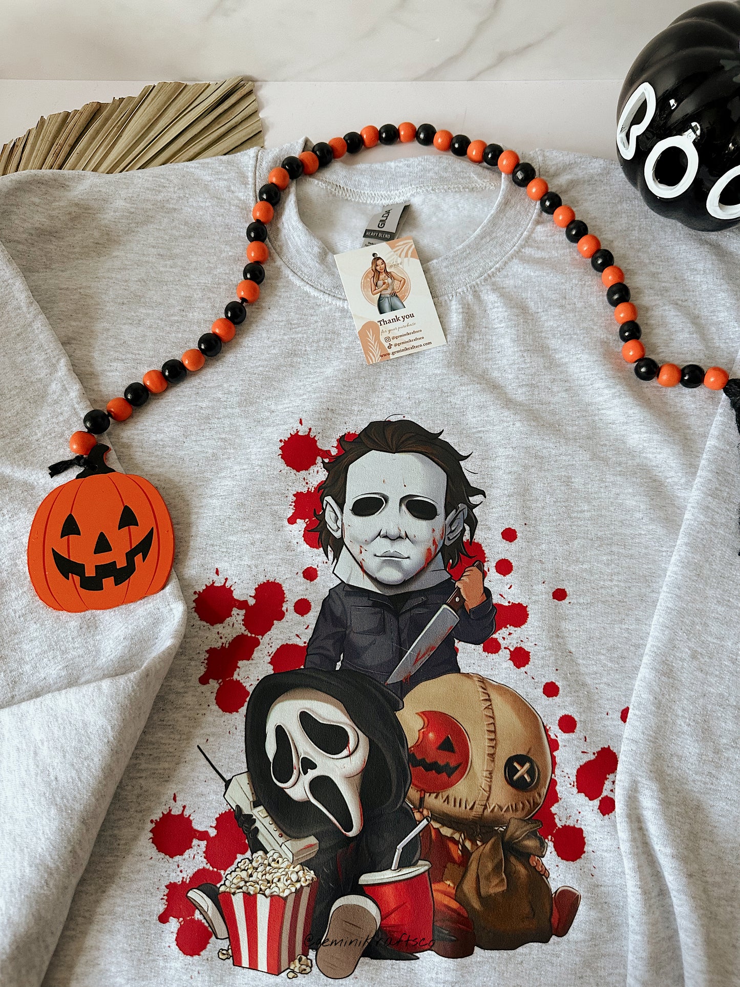 Horror Mashup Sweater/Shirt | GeminiKrafts