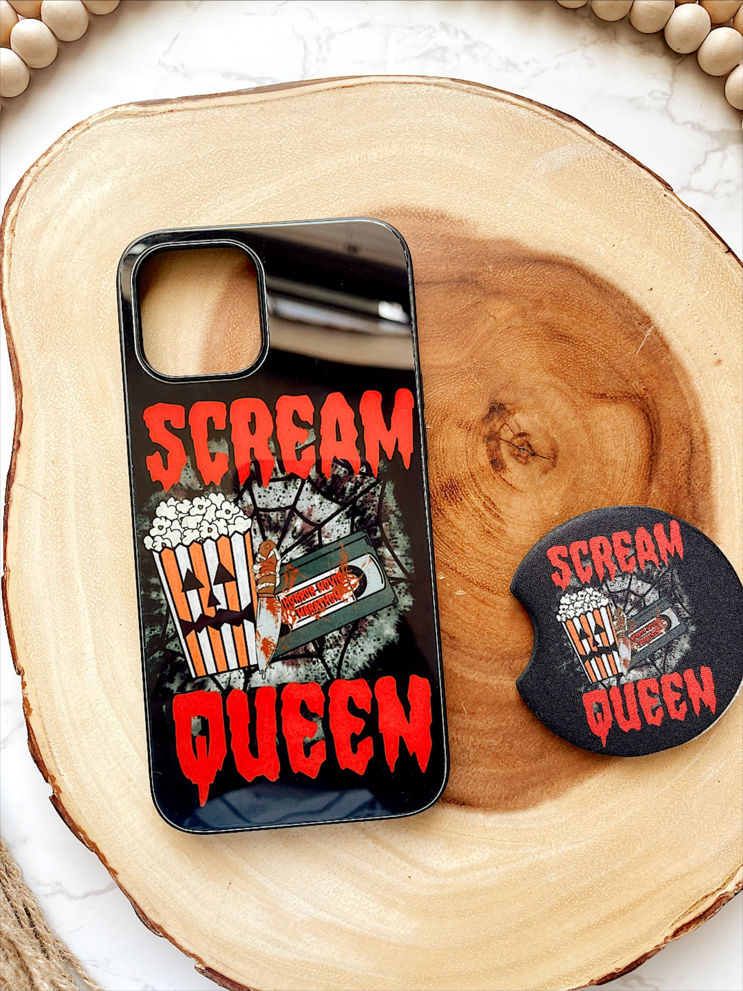 Scream Queen Coasters (Set of 2)