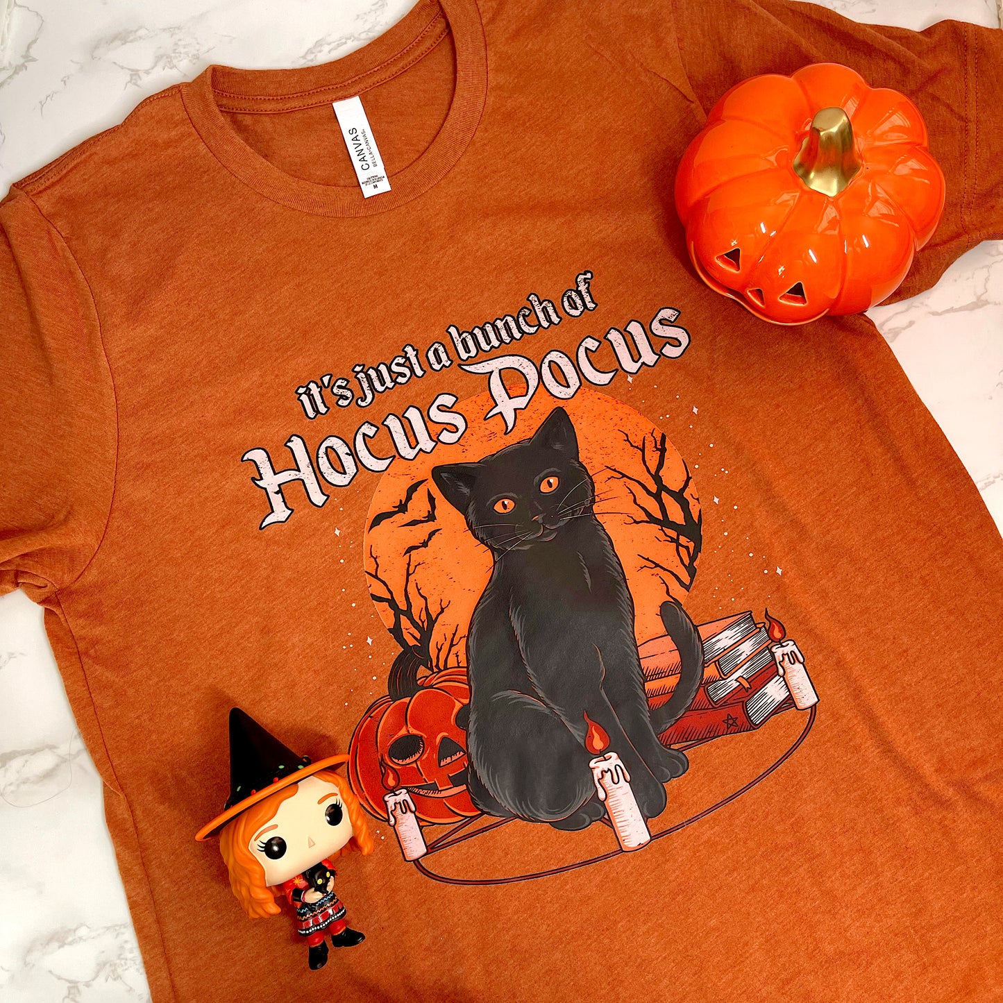 Bunch Of Hocus Pocus with Binx T Shirt | GeminiKrafts