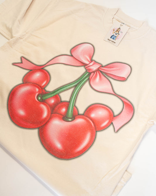 Magic Couqette Cherries Tee